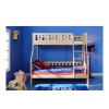松堡王國 北歐松木兒童高低床 青少年生態兒童家具1.2米